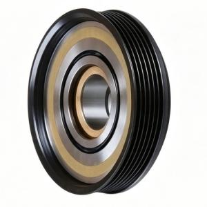 For AUDI A6 Car AC Compressor Clutch Assembly Automotive Air Conditioner Electromagnetic Clutch Pulley Coil Kit Auto A/C Parts 