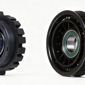 For AUDI A8L3.0 Car AC Compressor Clutch Assembly Automotive Air Conditioner Electromagnetic Clutch Pulley Coil Kit Auto A/C Parts 