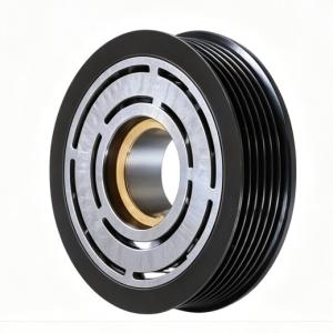 For PEUGEOT 301/2008 Car AC Compressor Electromagnetic Clutch Pulley Coil Assembly Auto Air Conditioning Clutch Kit High Quality Replacement Parts 